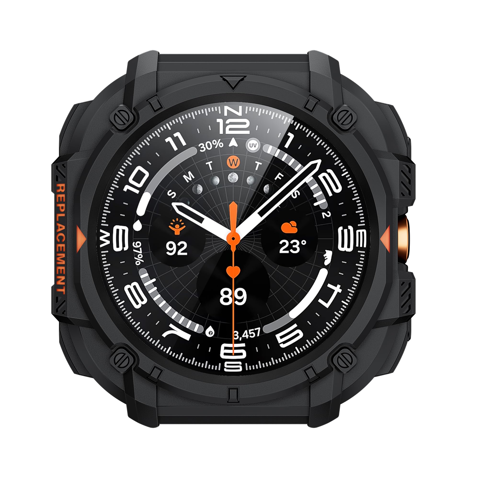 ZORBES® Rugged TPU Bumper Designed for Samsung Galaxy Watch Ultra Case ZORBES® Rugged TPU Bumper Designed for Samsung Galaxy Watch Ultra Case